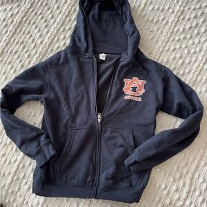 Auburn zip up Hoodie Sweatshirt